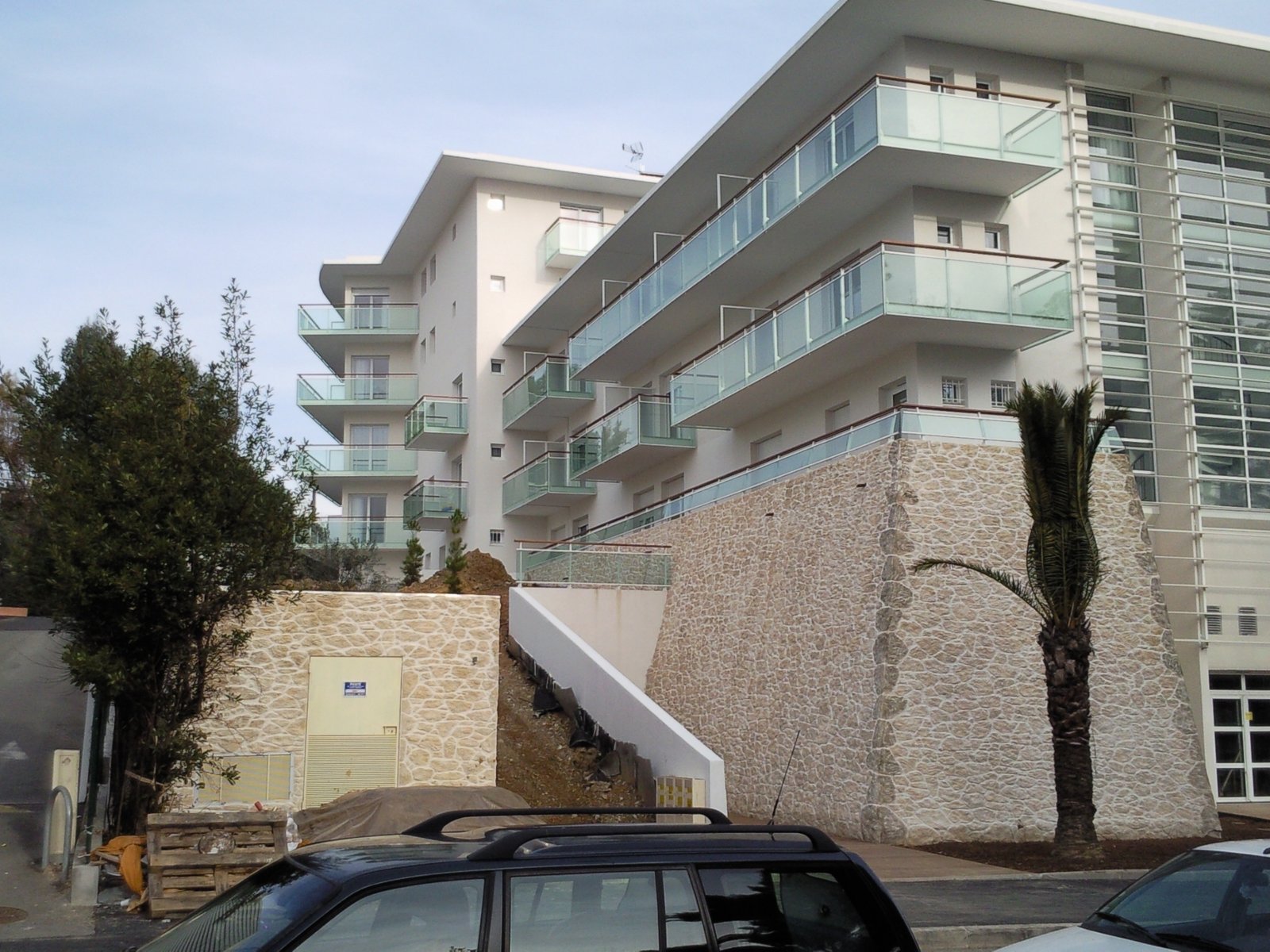 Garde-corps balcon vue